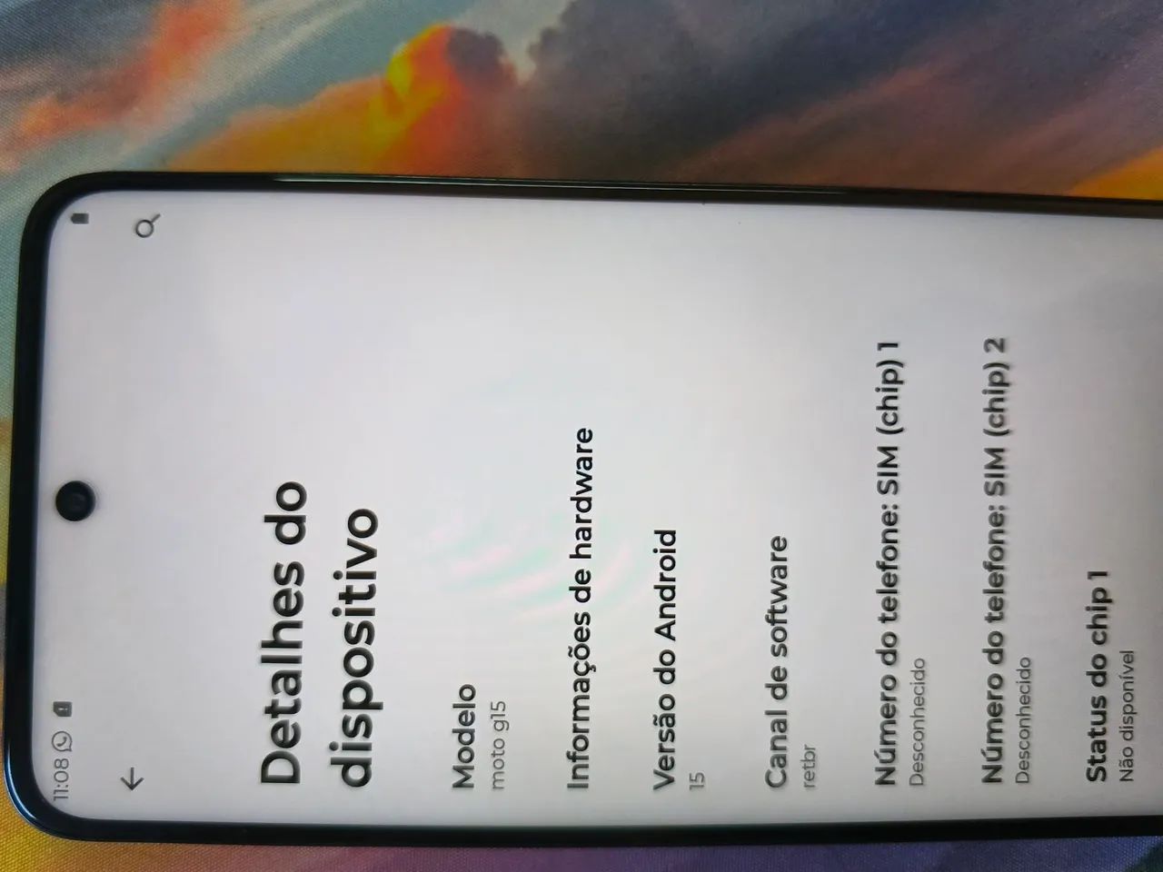 Celular Moto G15 verde - Foto 4