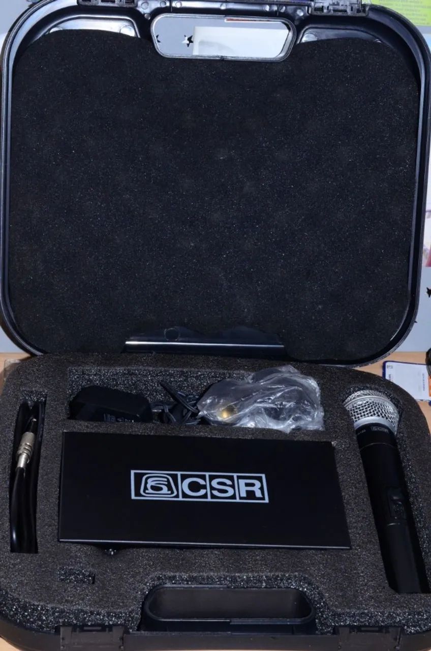 Sistema de microfone sem fio CSR-H100