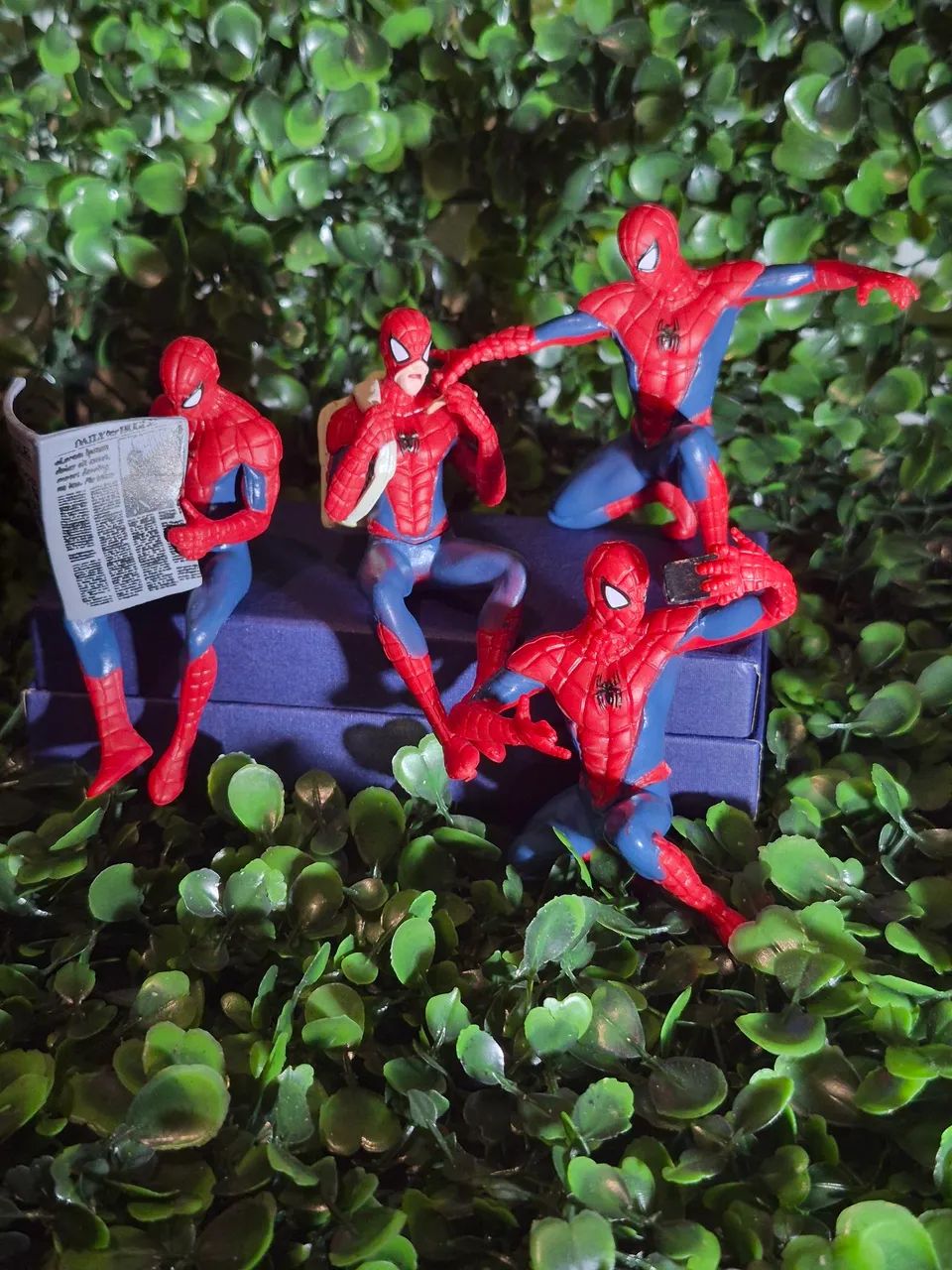 Novos Action Figures Homem Aranha 