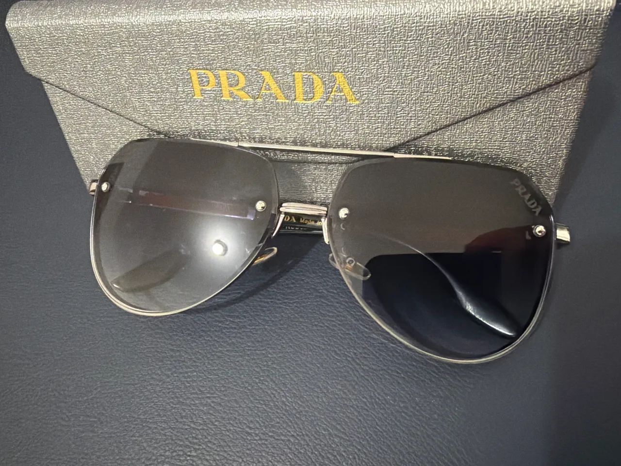 Óculos de Sol Prada Aviador  - Foto 2