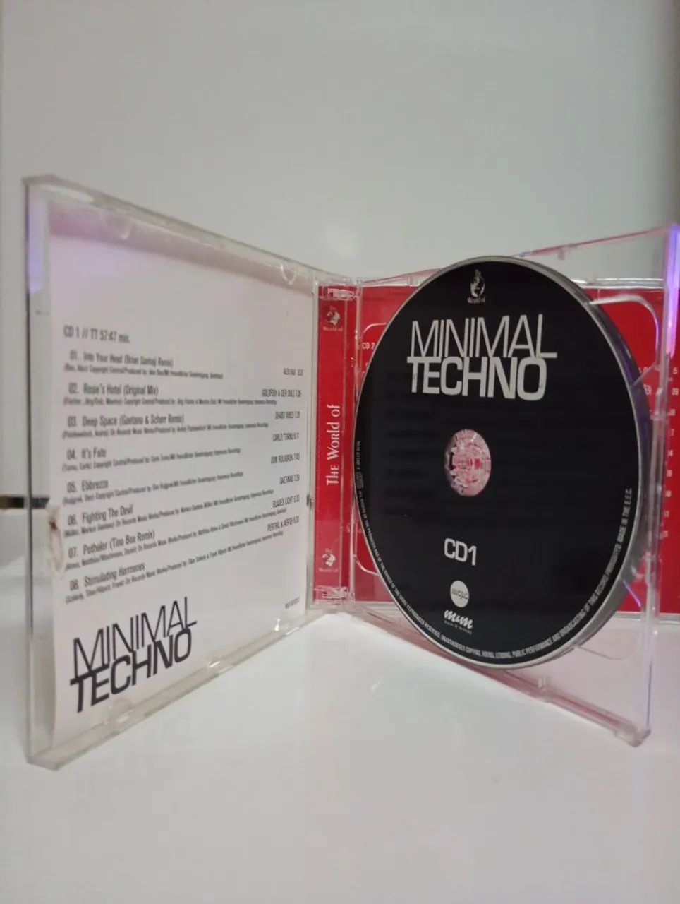 CD DUPLO MINIMAL TECHNO IMPORTADO  - Foto 2