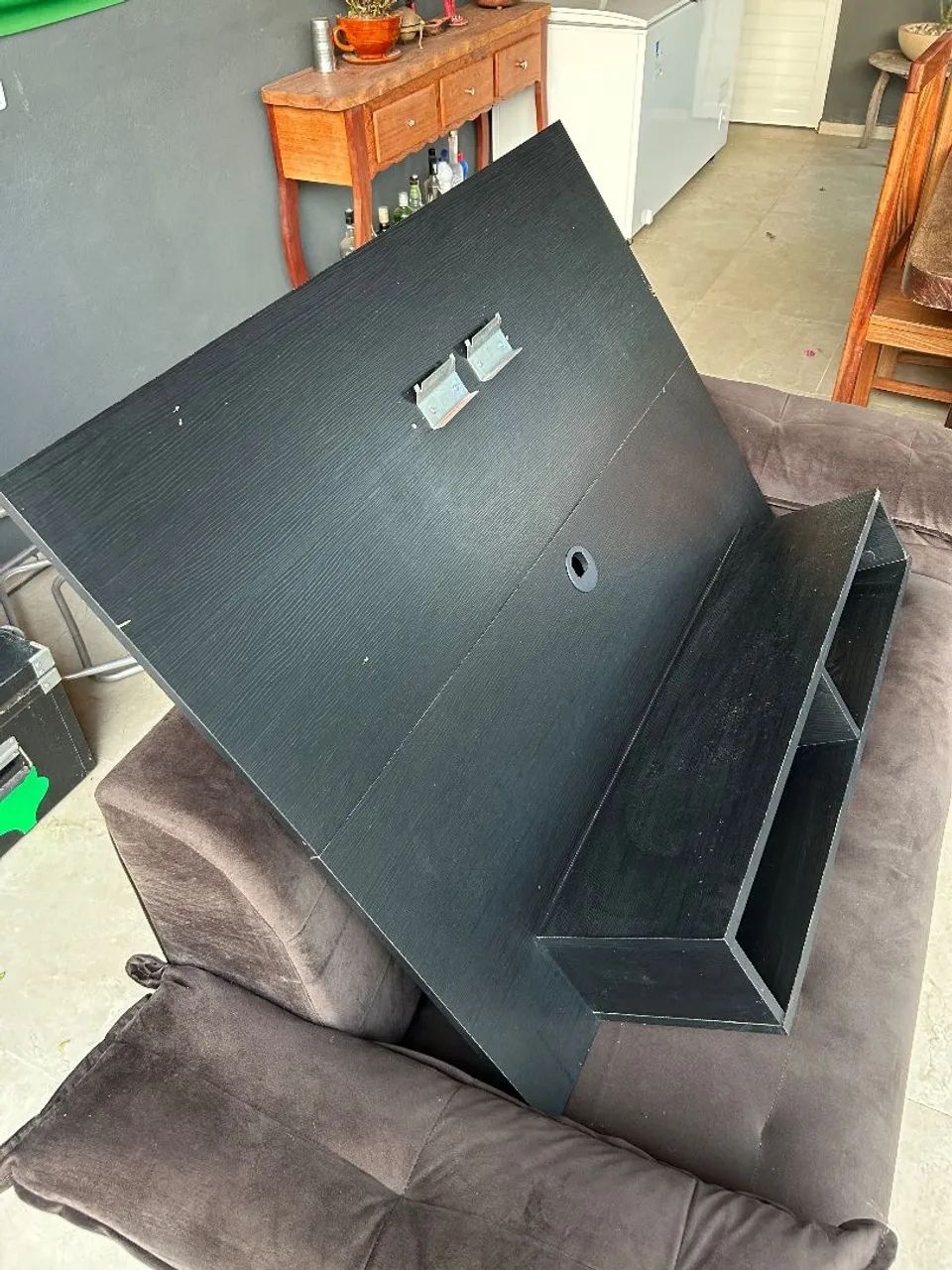 PAINEL DE TV PRETO - Foto 2