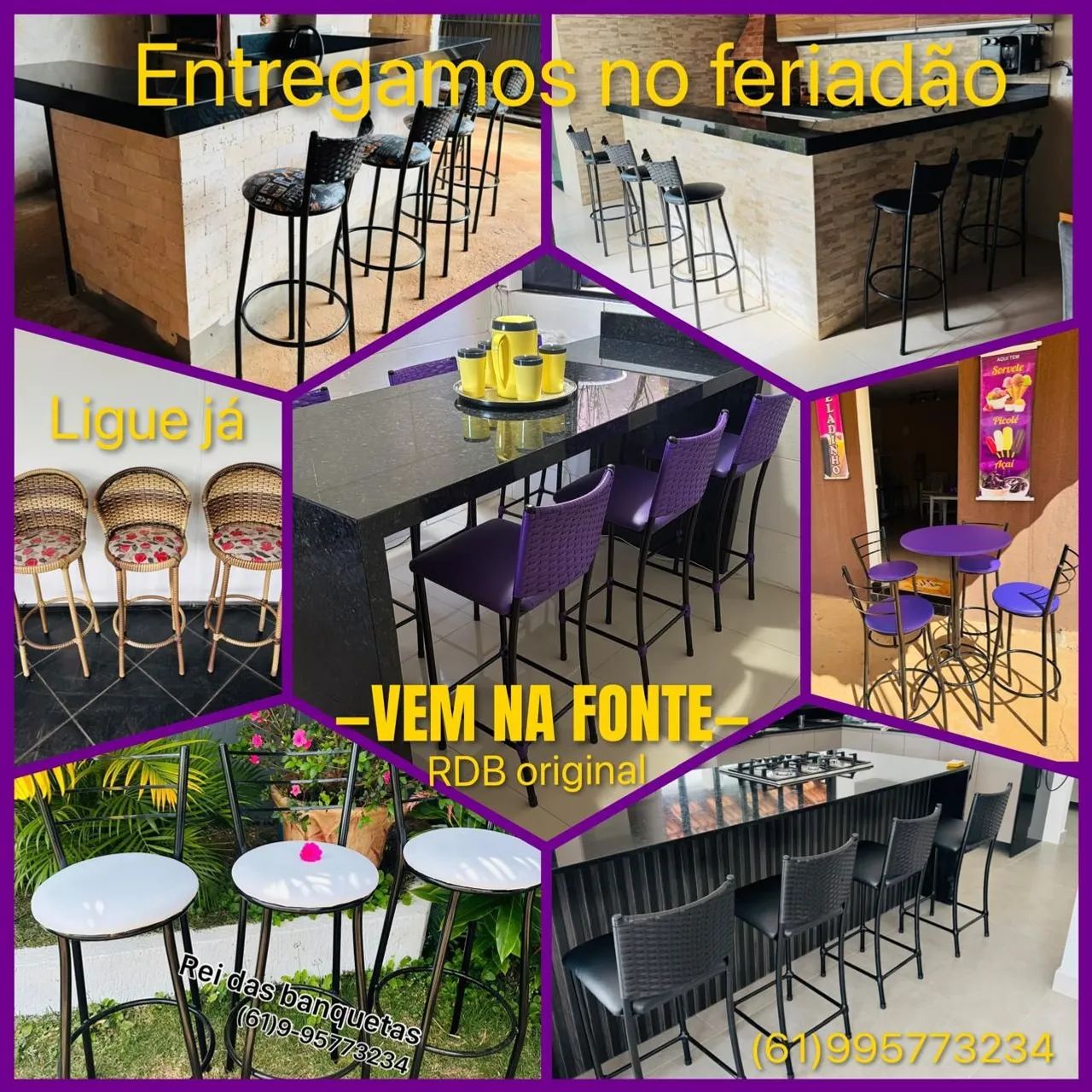 Mesa bistrô qualidade e preço acessível  - Foto 3