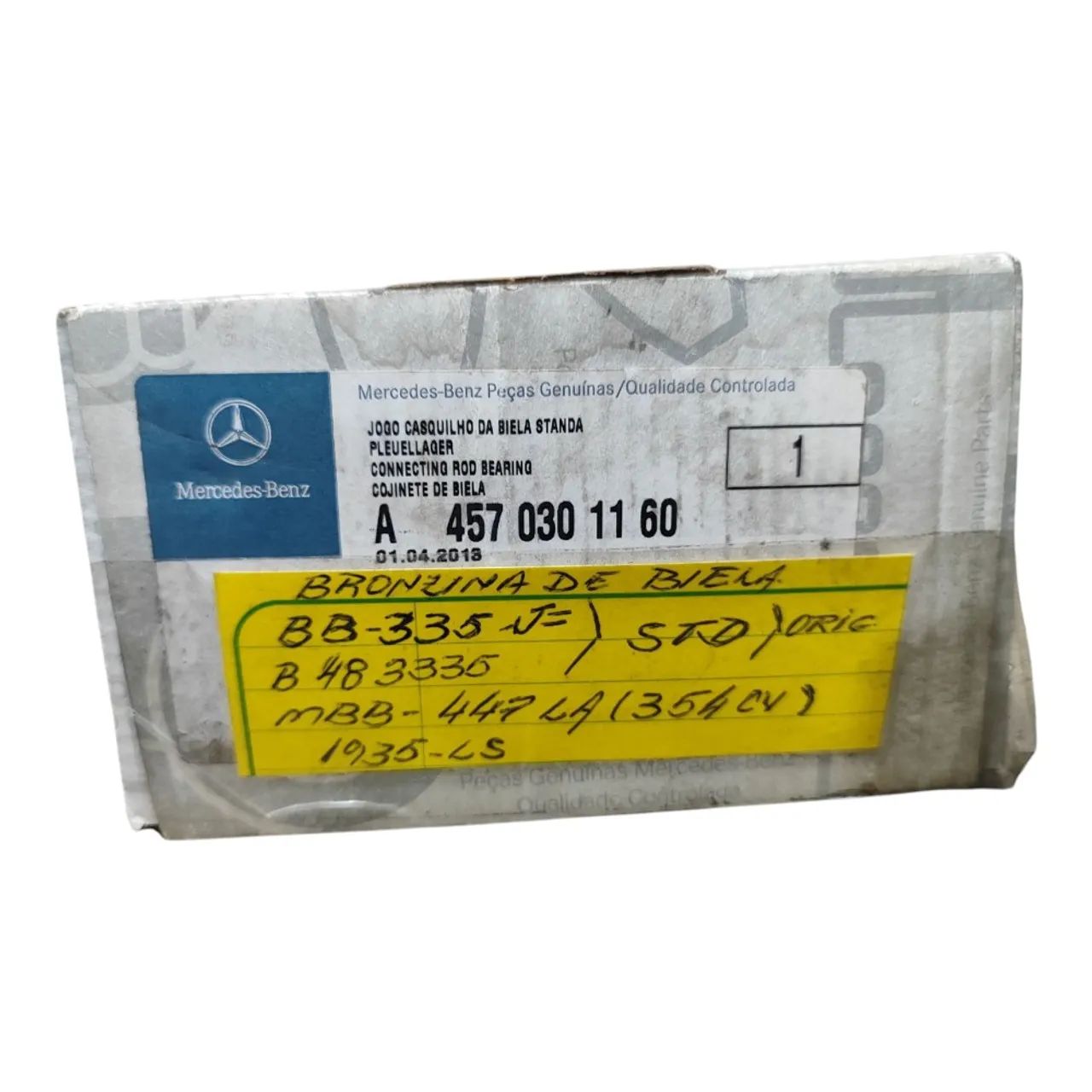 Bronzina Biela Std Motor Mb 1935 Is Om457la Euro 3 Original - Foto 4