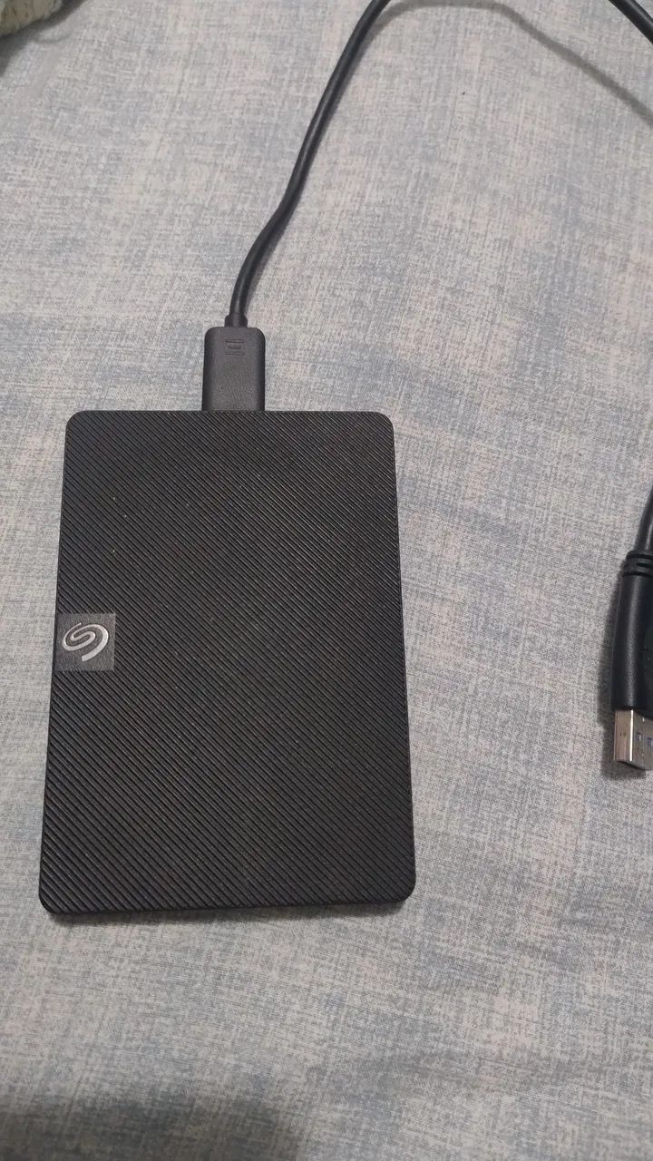 HD Externo de 1TB da Seagate com USB 3.0
