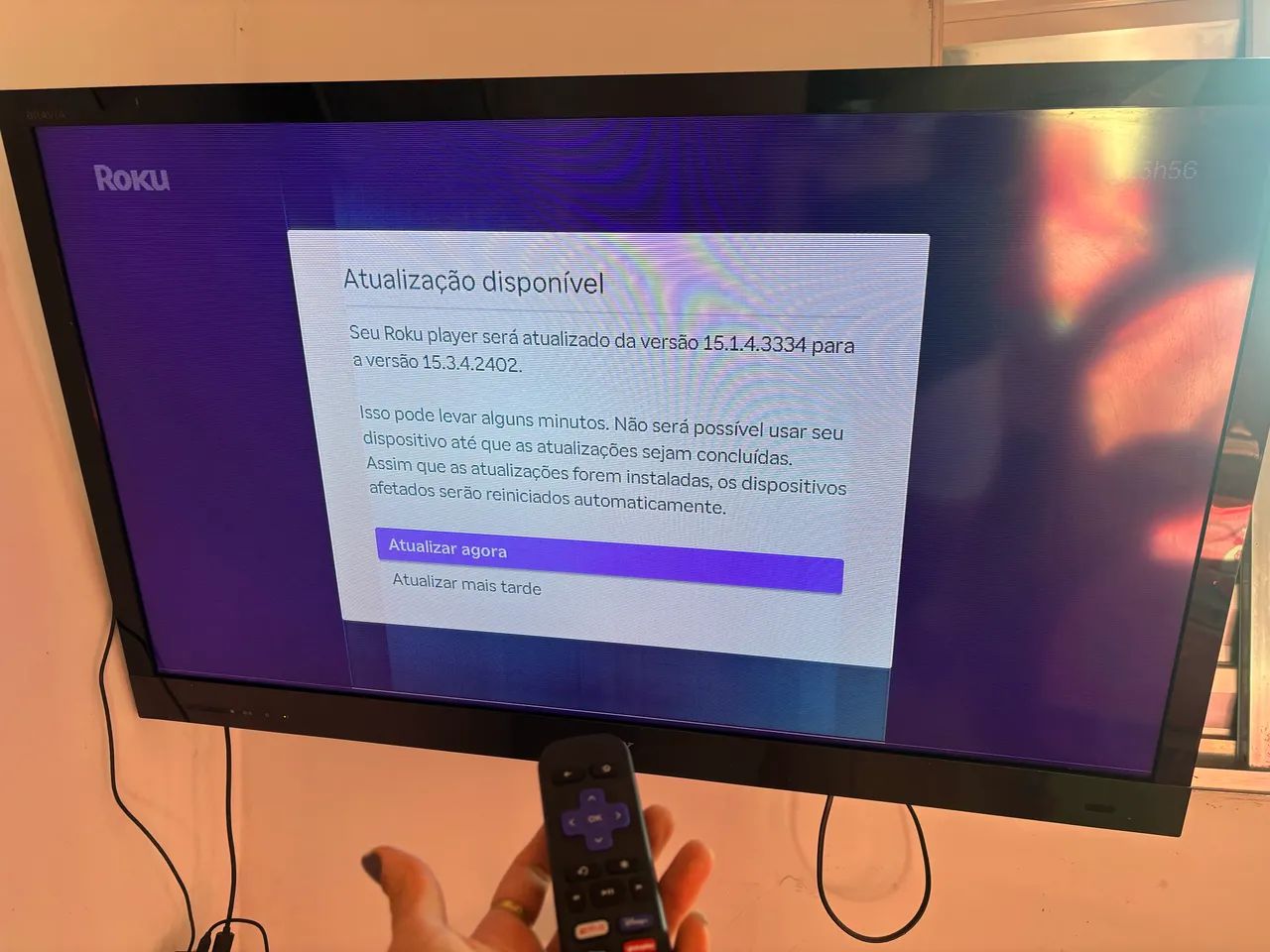 TV Sony 40p + Roku