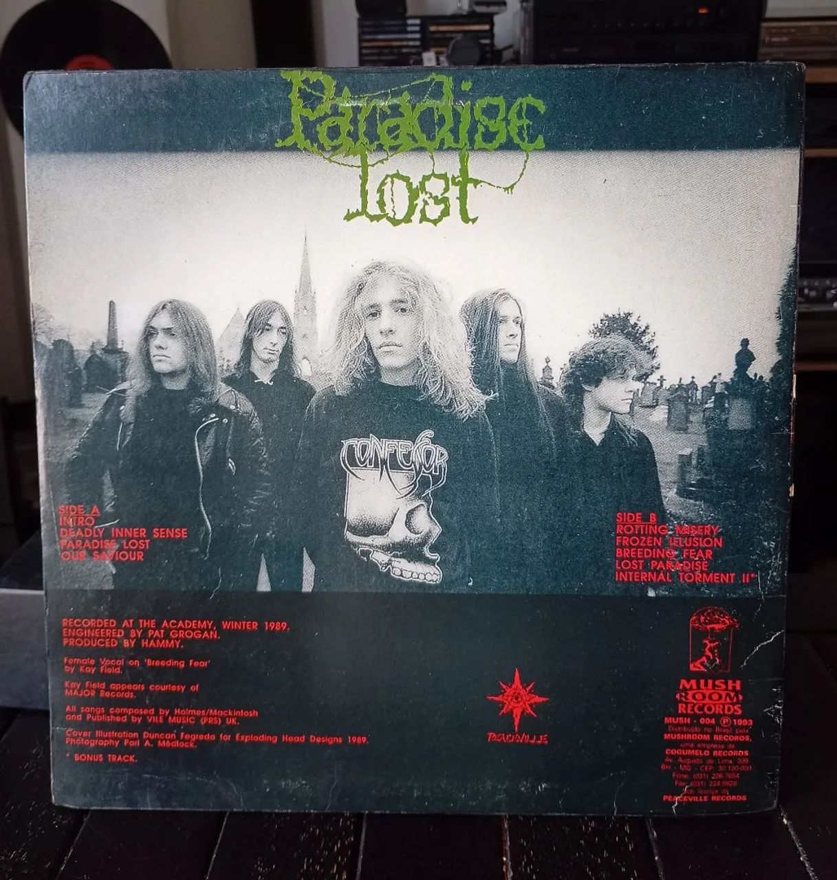 LP PARADISE LOST Lost Paradise 1993 Com Encarte  - Foto 2