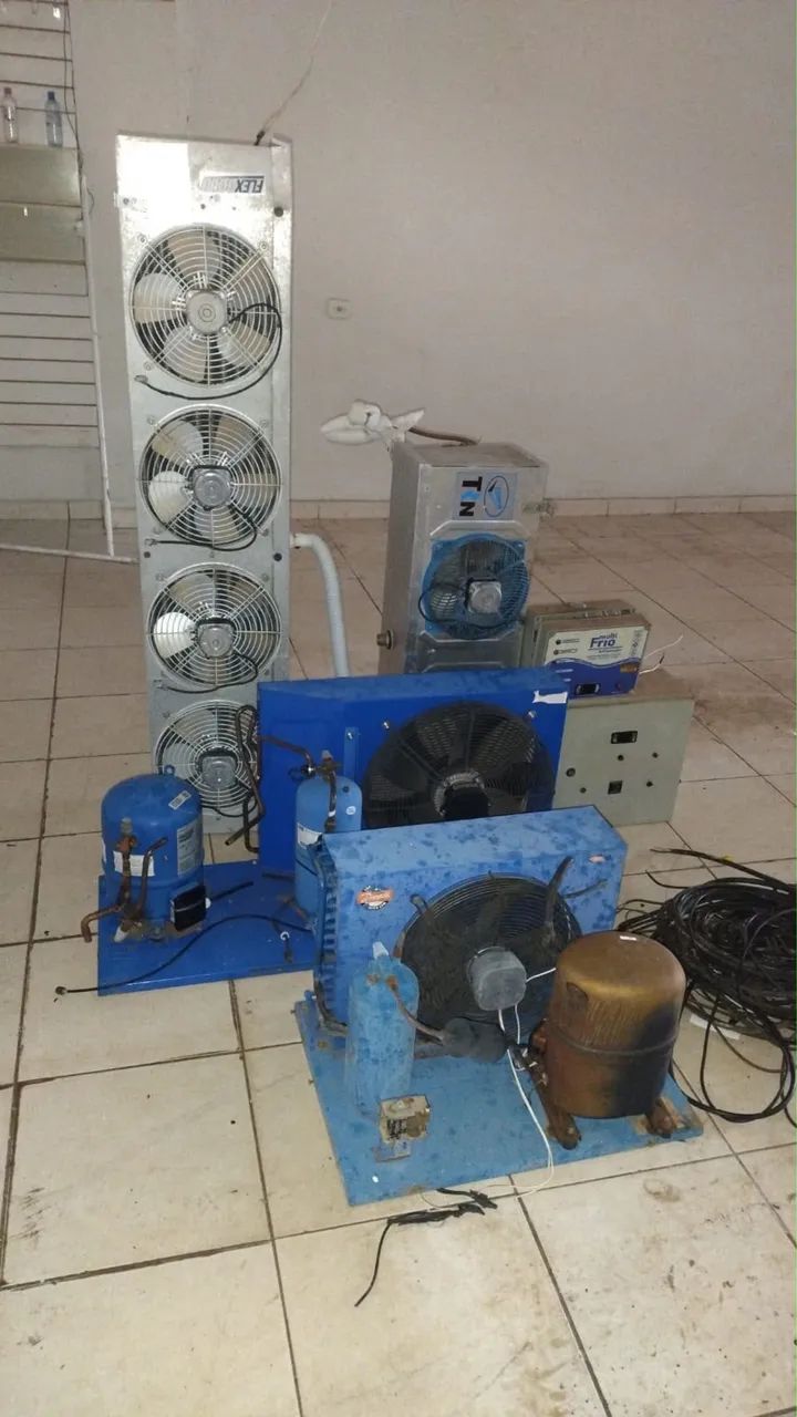 Motor completo câmara fria