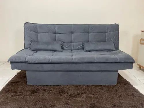 SOFÁ CAMA BAÚ BÚZIOS  1,80M. PRONTA ENTREGA. - Foto 5