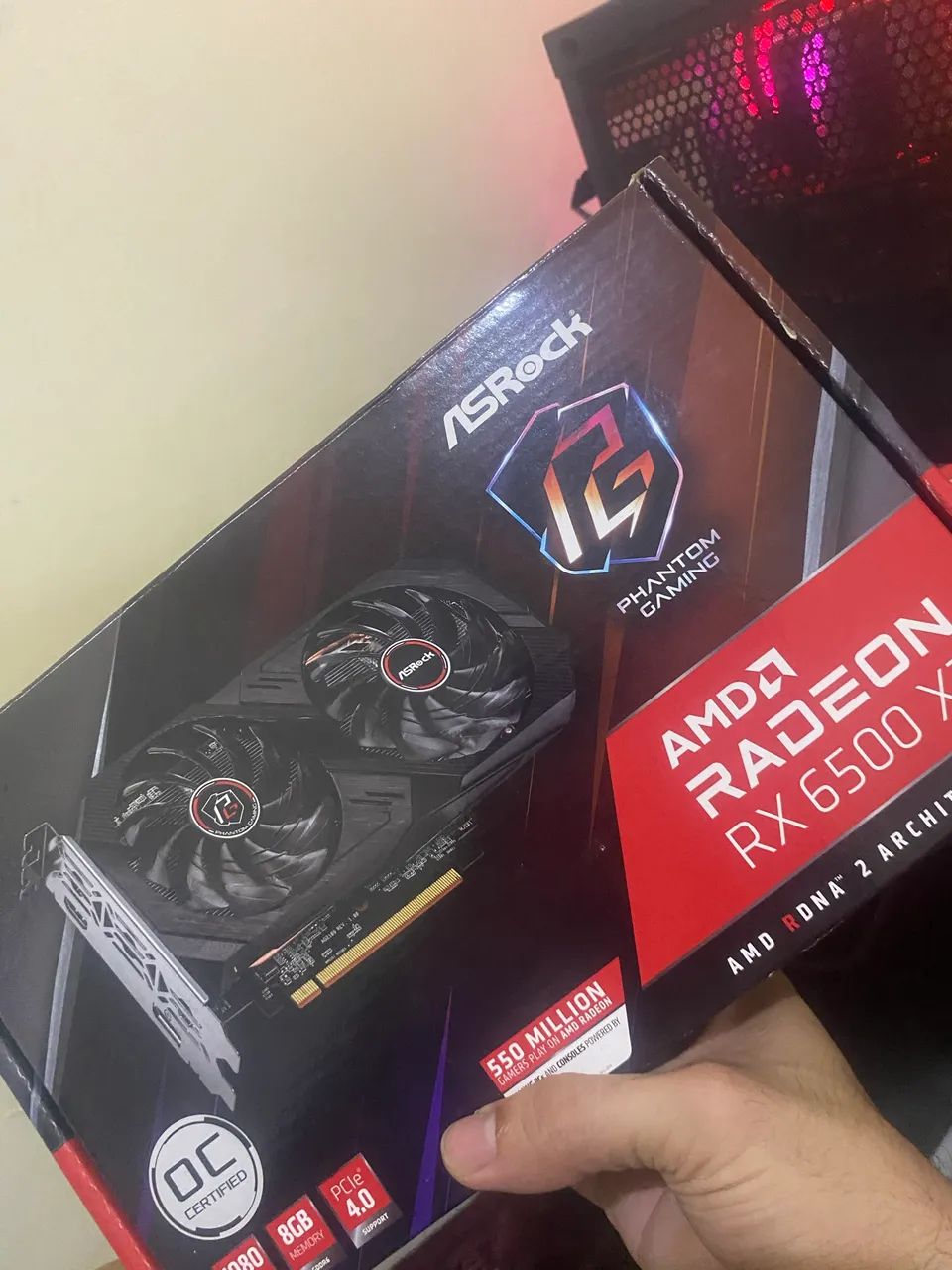 Placa de vídeo AMD RX 6500xt 8gb - Foto 2