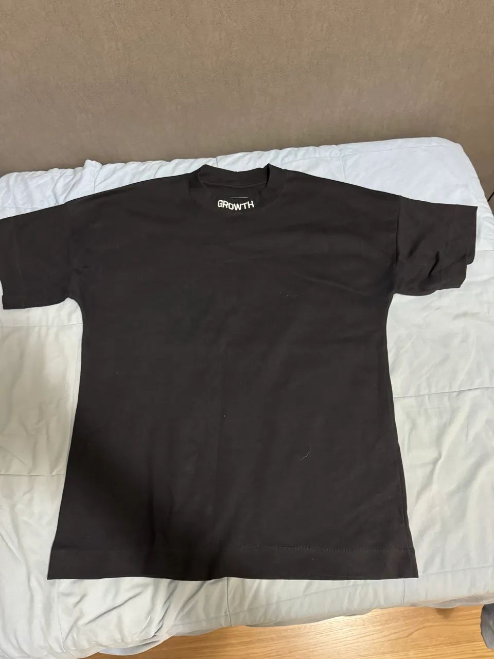 Camiseta Oversized Preta Growth NOVA