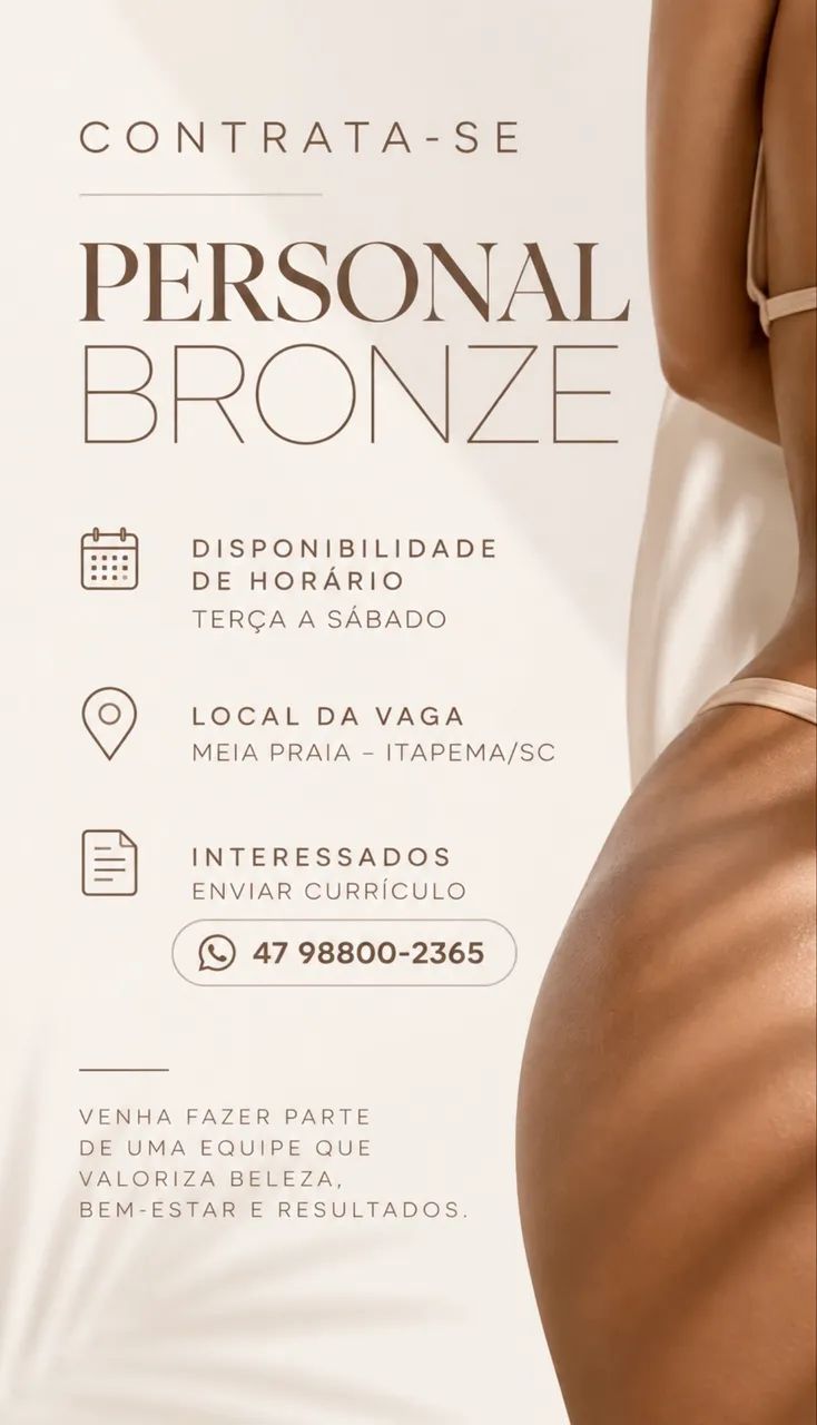 Vaga Personal Bronze