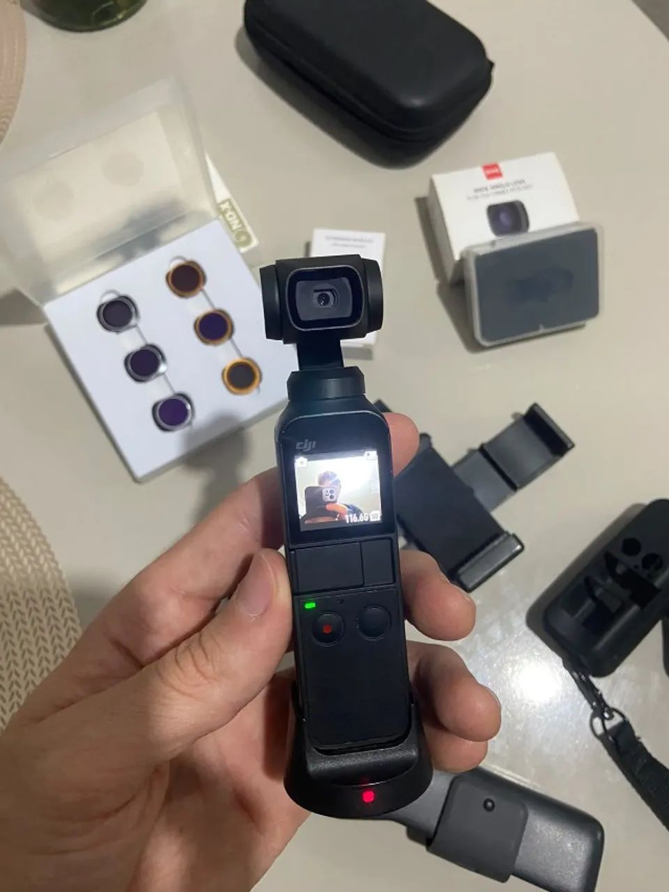 その他 OSMO POCKET v1.2 DJI Osmo Pocket 2 com acessórios - Acessórios para Câmeras e