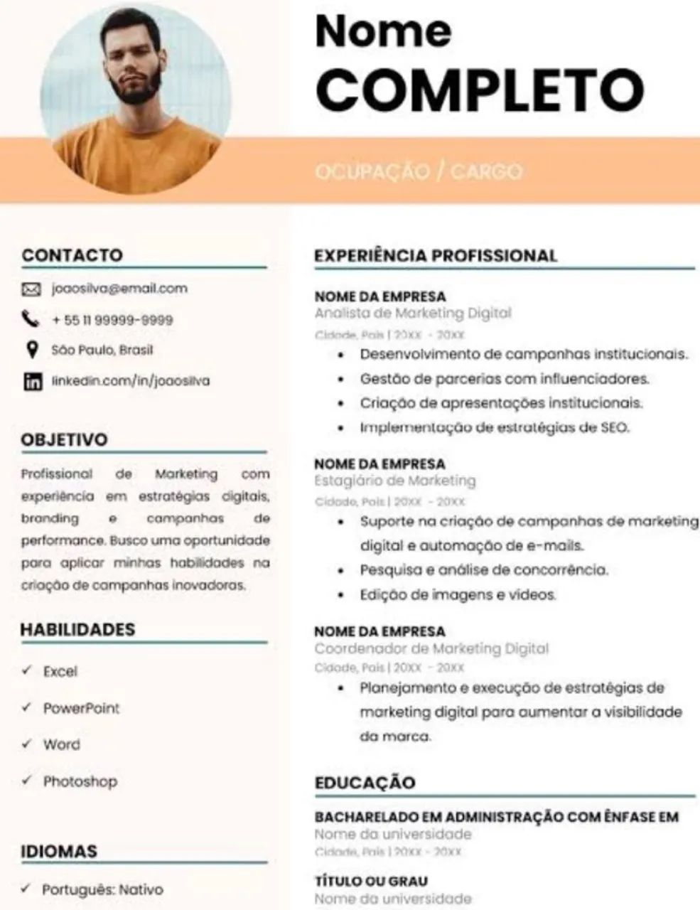 Digitação, Formatação de Documentos, Currículos e Planilhas