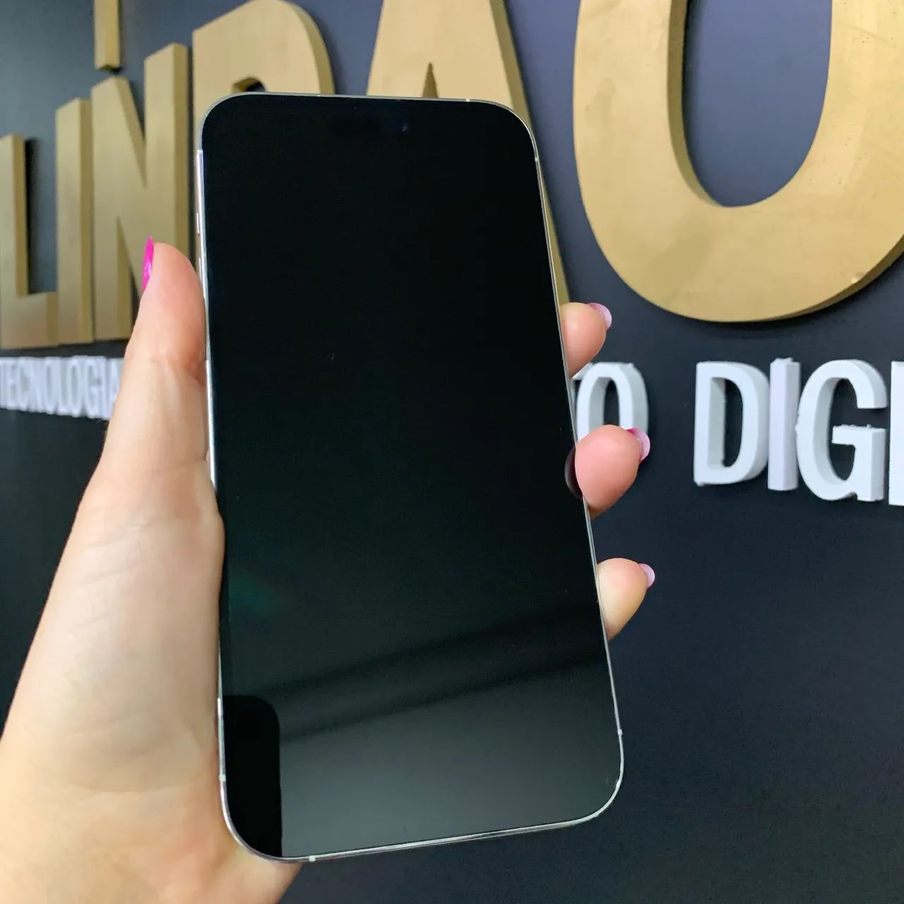 Loja Física. IPHONE 13 PRO MAX 128GB PRATA / BATERIA ÓTIMA. Retira Hoje - Foto 4