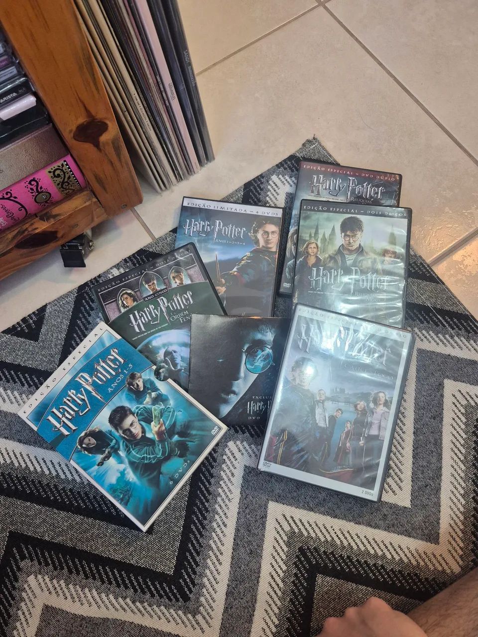 Coleção DVDs Harry Potter