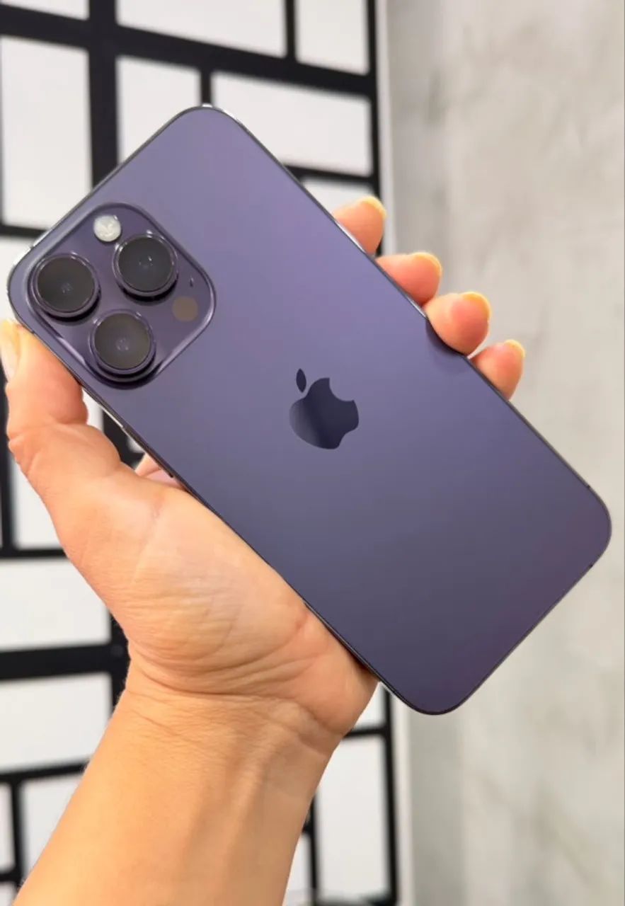  iPhone 14 Pro Max Deep Purple - 128GB  90% - Foto 2