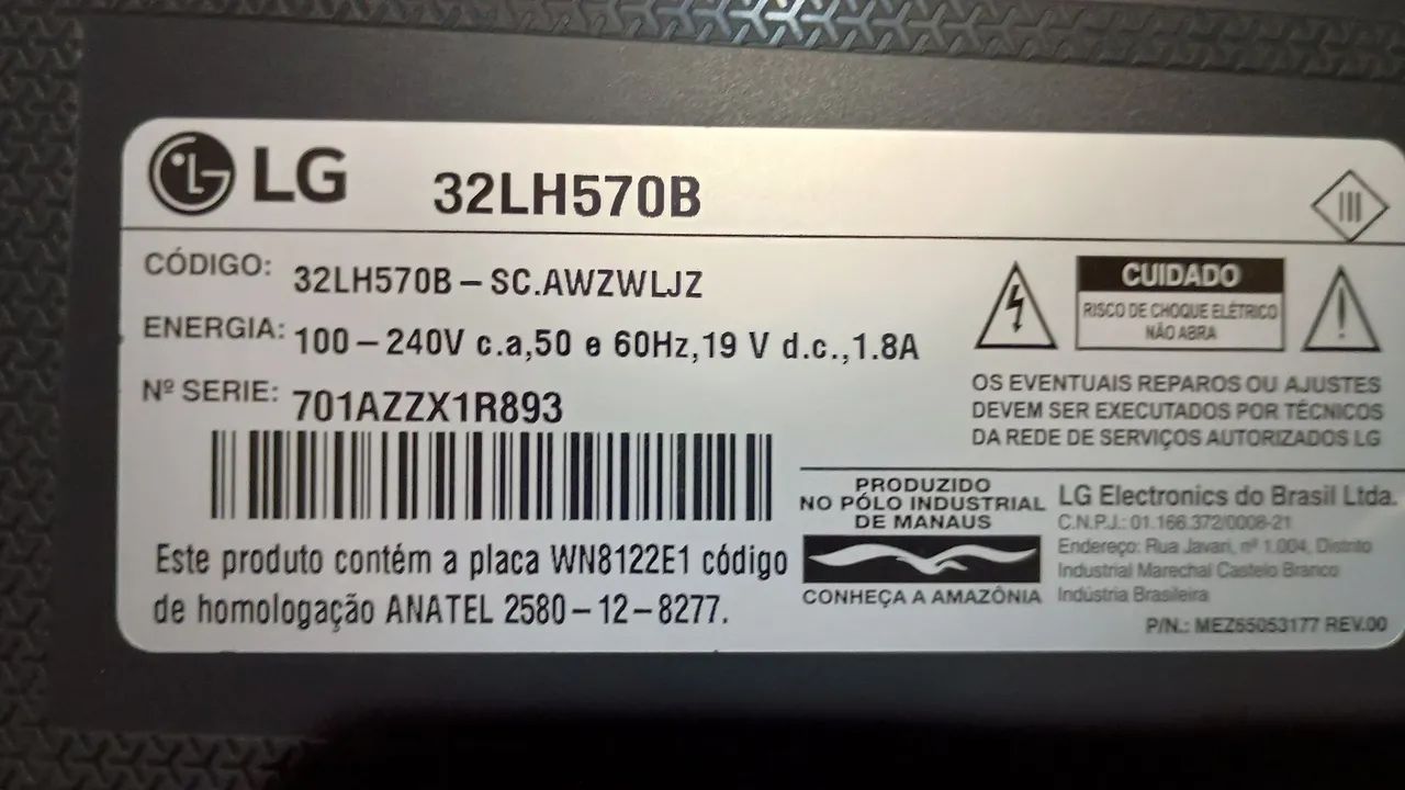 Vendo Tv LG 32 polegadas por favor leia descrição  - Foto 5