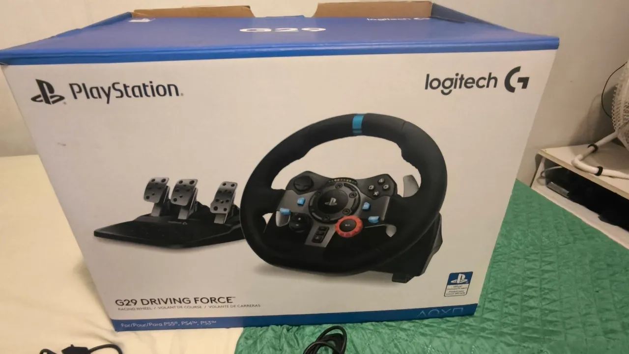 Volante Logitech G29 Ps4 e PS5 e Pc  - Foto 2