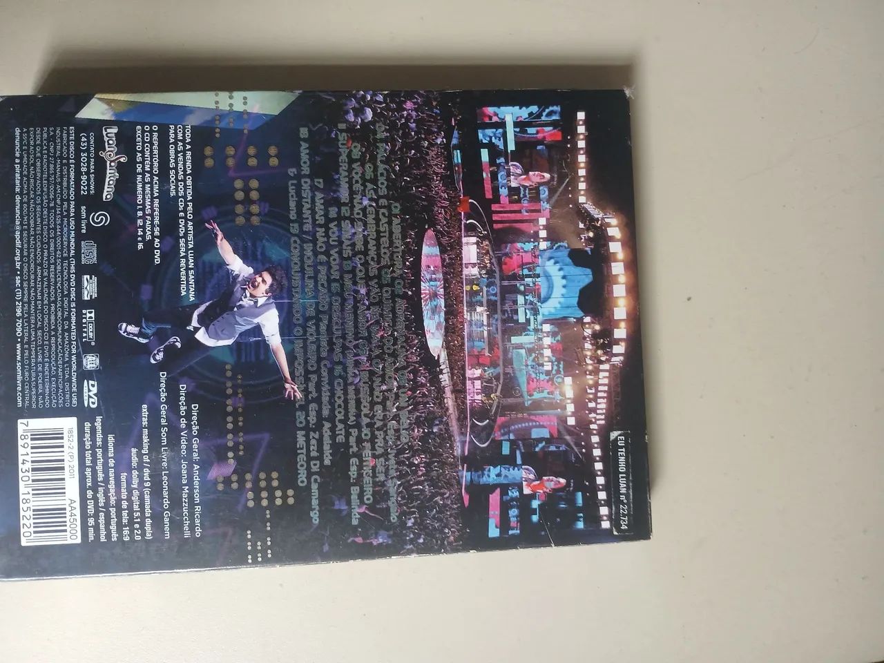 DVD - Luan Santana Ao Vivo No Rio - CDs, DVDs etc - Nova Era, Juiz