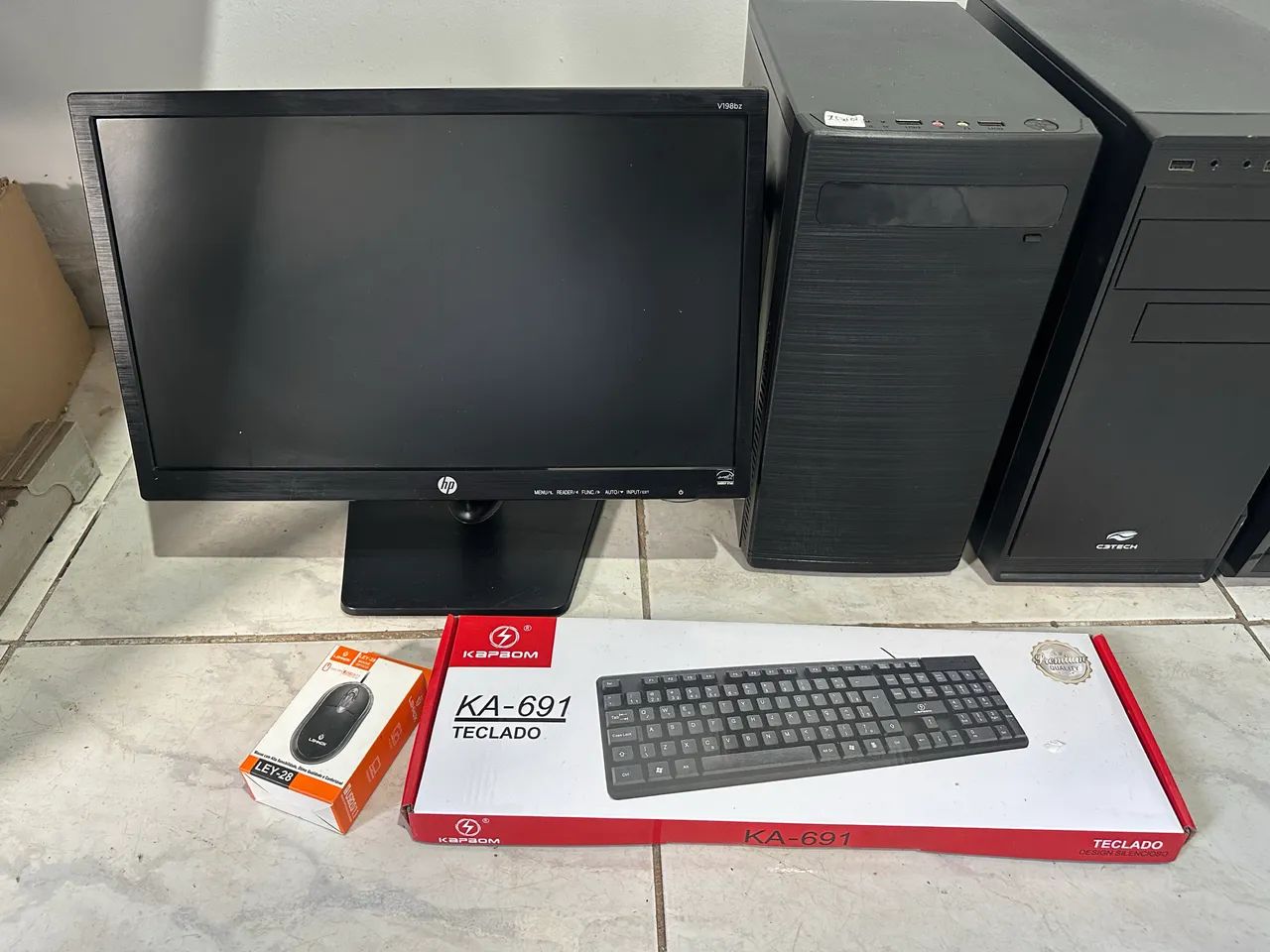 Computador Completo i3 com ssd para empresas sistema 