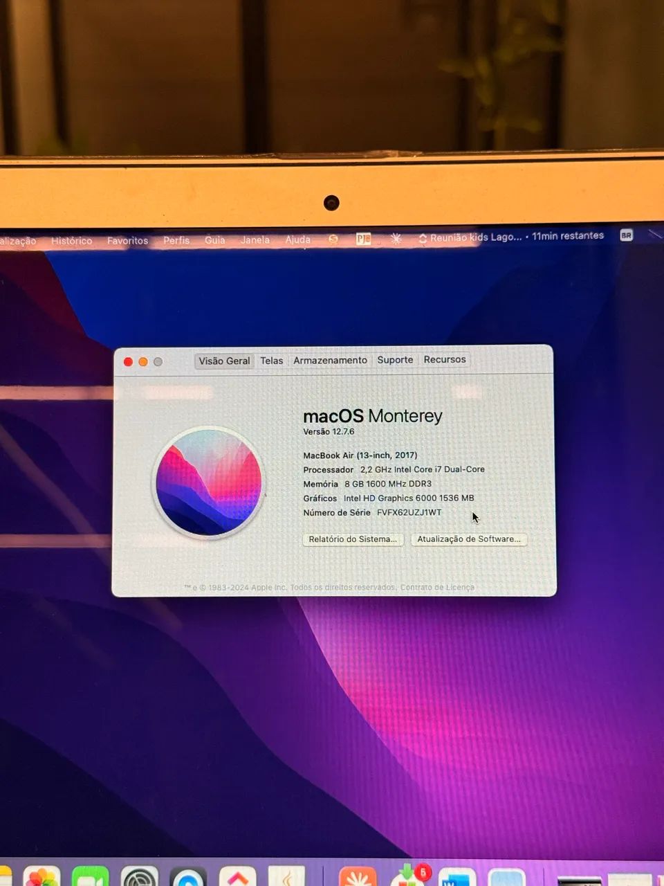 MacBook Air I7 - 2017 excelente  - Foto 5