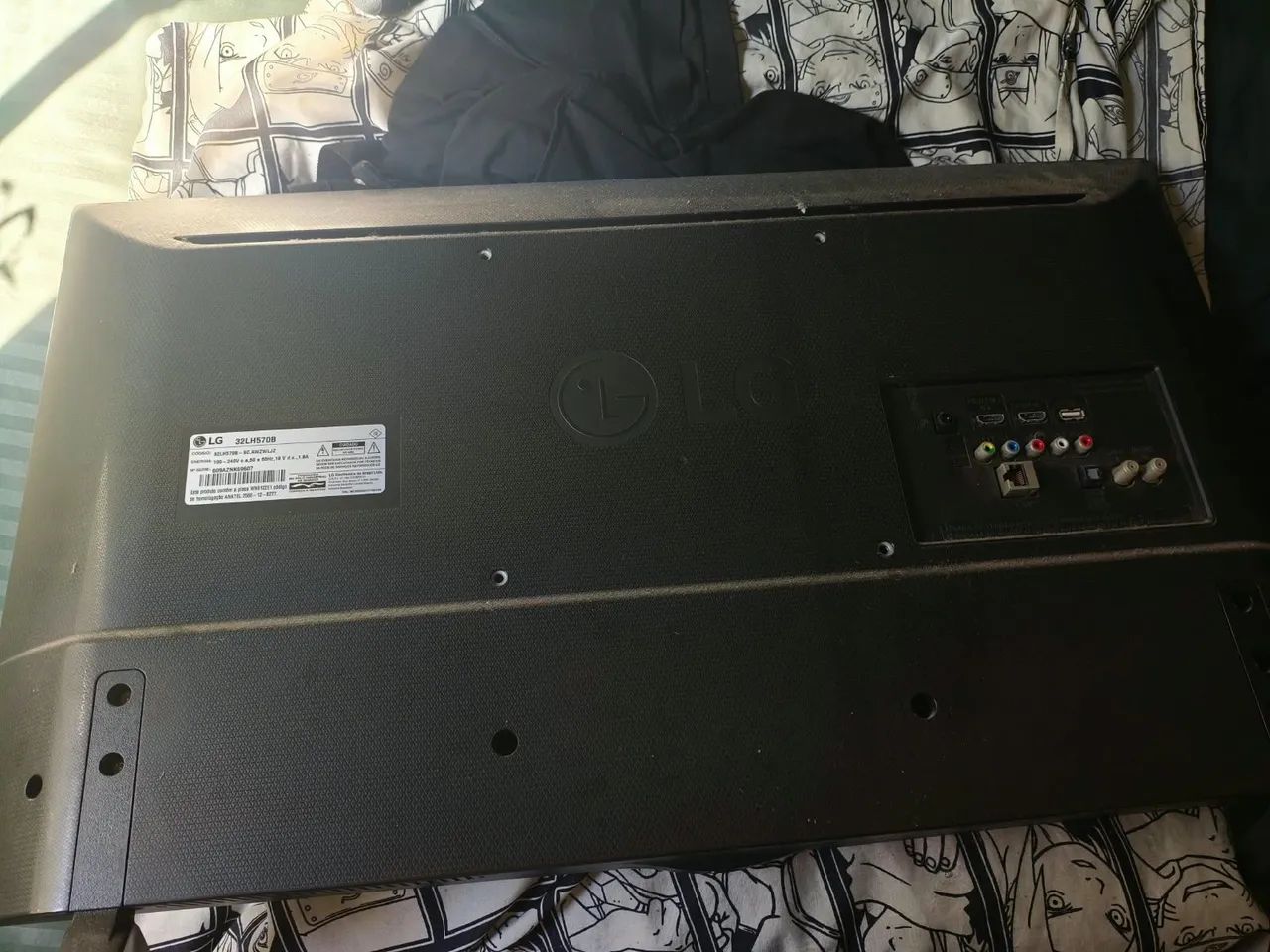 Smart TV LG 32? LED 32LH570B - Com cabo de energia - Foto 3
