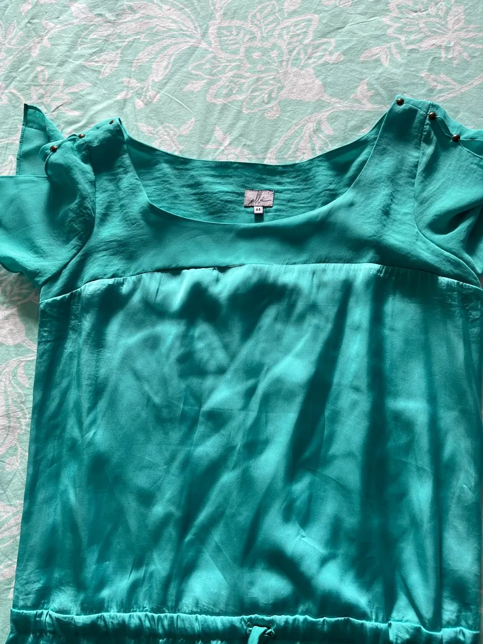 Vestido Alú verde água  - Foto 2