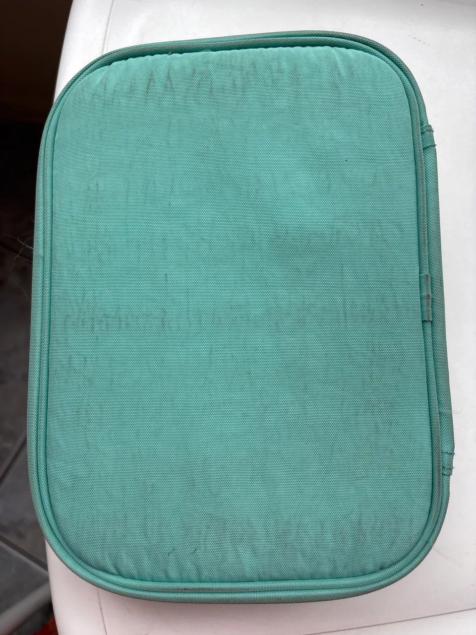 Estojo da Kipling verde água usado - Foto 4