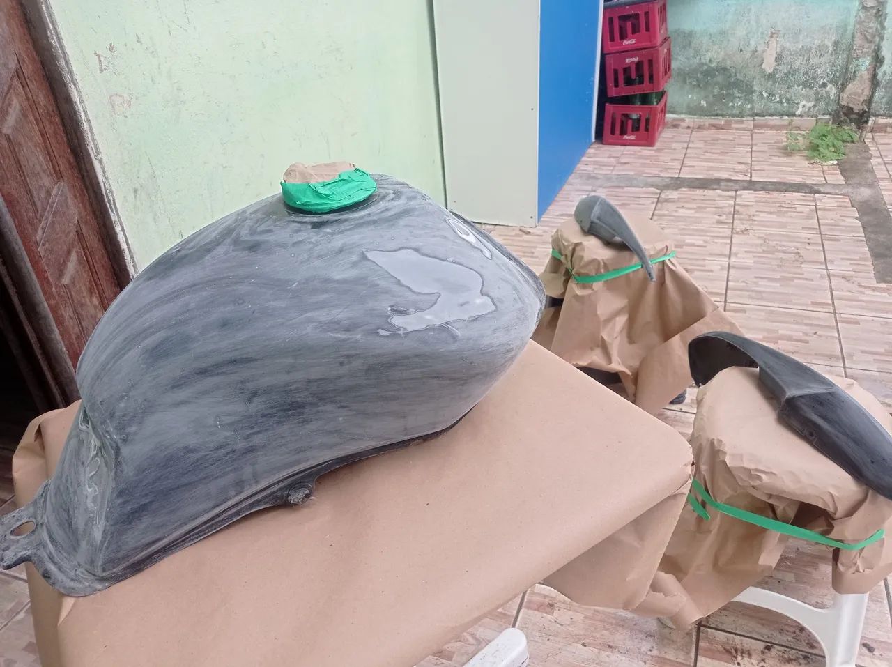 Restauração  de plástico e fibra  , Pintura em geral - Foto 2