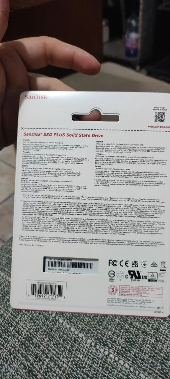 Ssd Sandisk 1 tera byte  - Foto 2