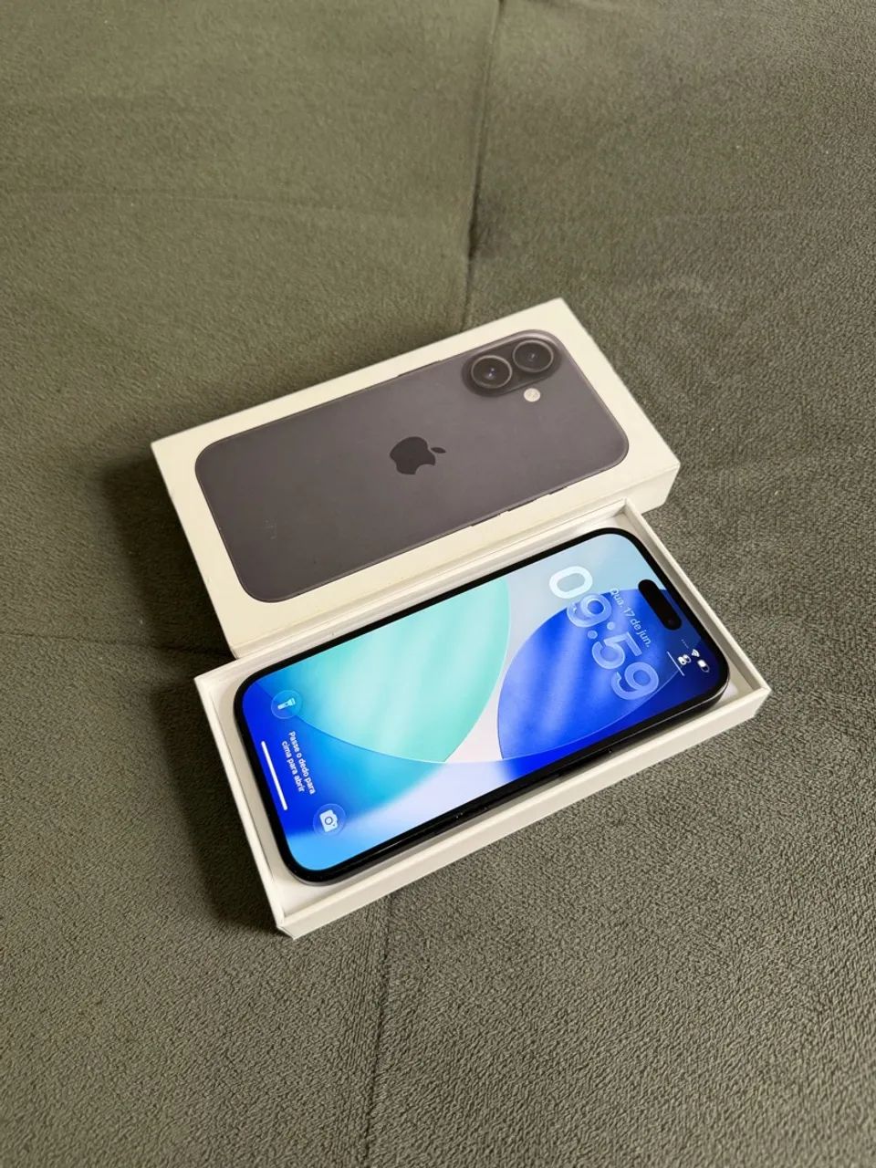 IPhone 16 128gb preto! Aceito trocas e cartão. - Foto 2