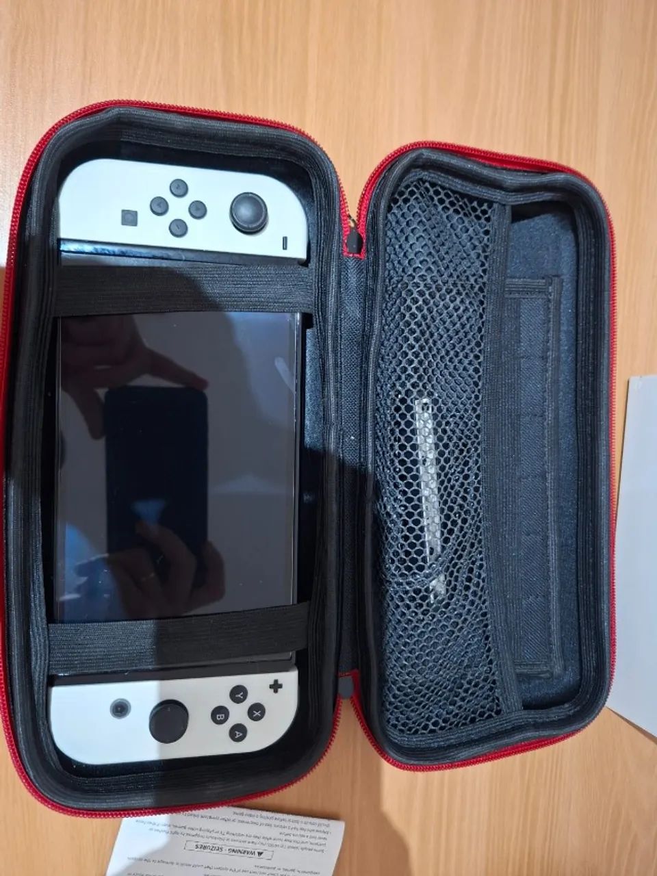 Nintendo Switch OLED Completo + Case do Mario - Foto 3