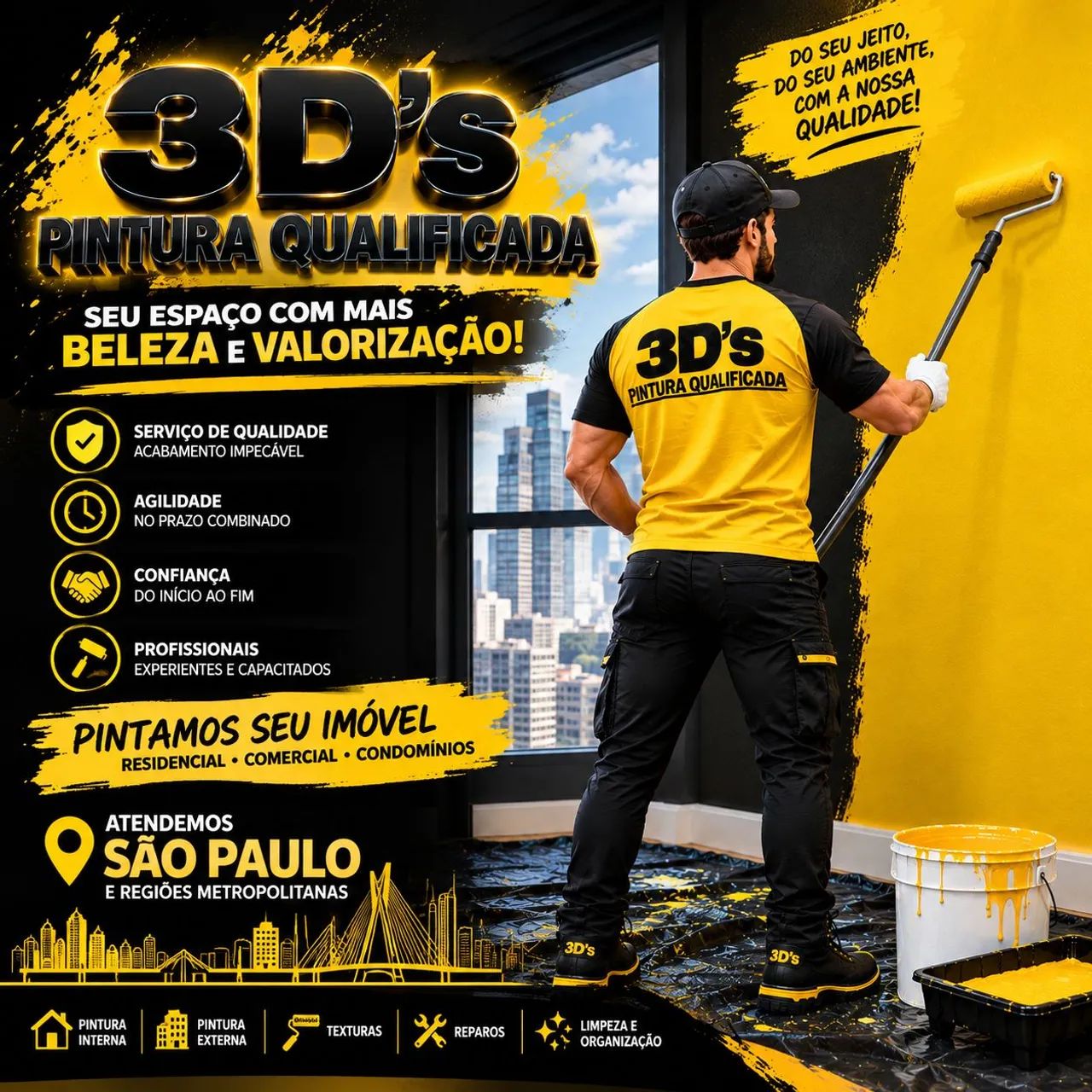 Pintor Em São Paulo 