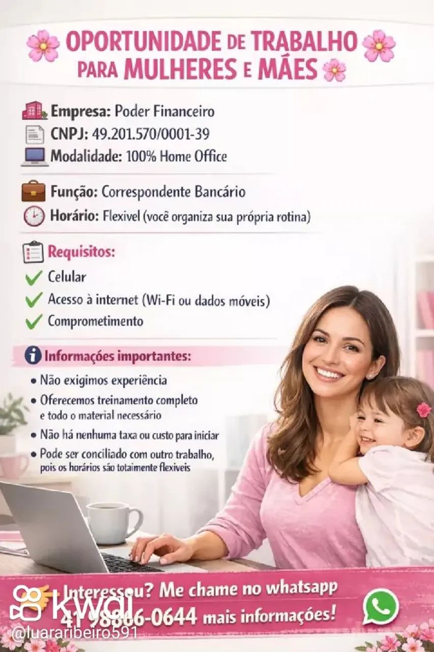 VAGA: VENDEDOR(A) - HOME OFFICE (COMISSÃO)