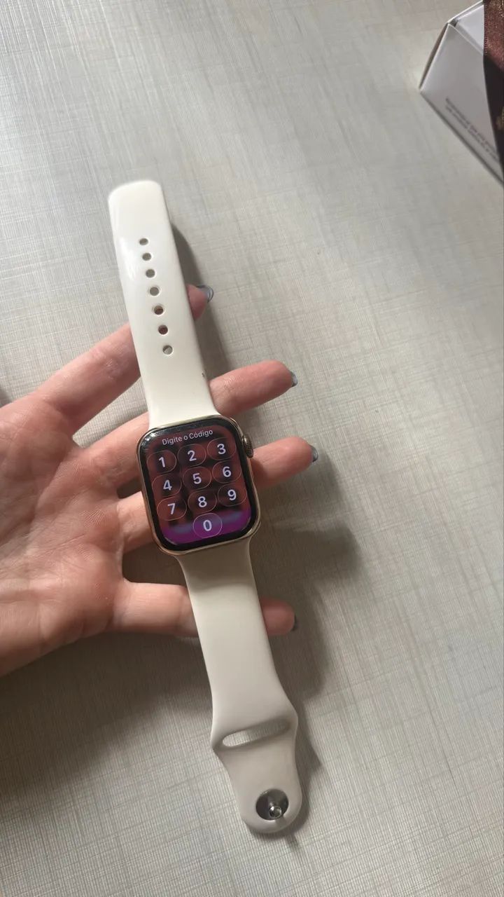 Apple Watch Série 8 GPS celular gold 41 mm
