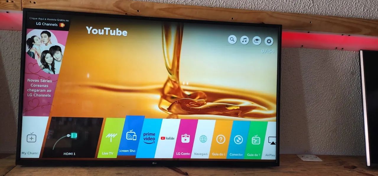 TV 43 polegadas smart com cabo controle todos apss YouTube e Netflix Bluetooth e d mais  - Foto 2