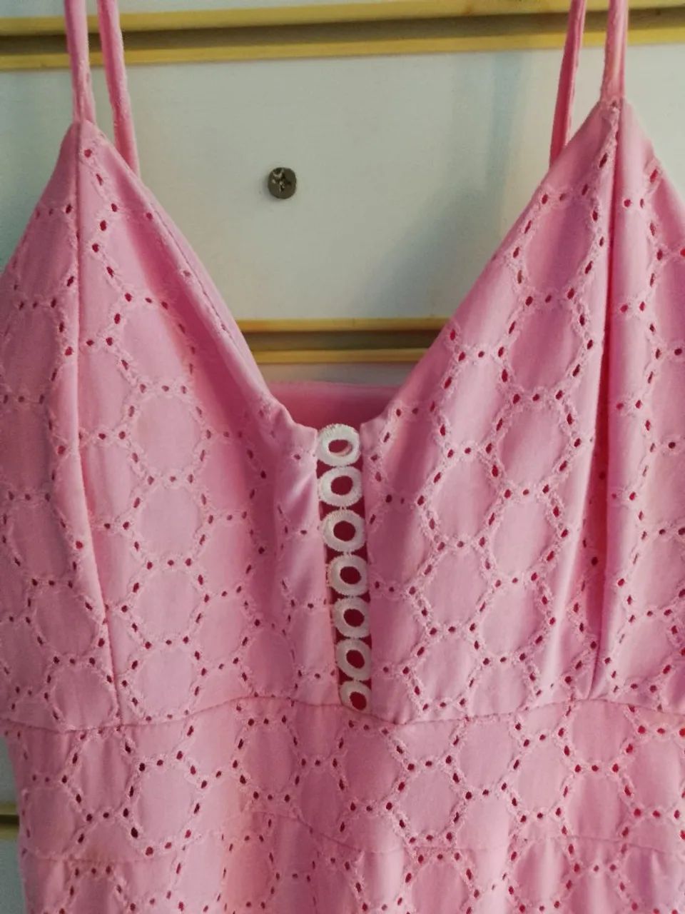 Vestido rosa de alcinha - Foto 2