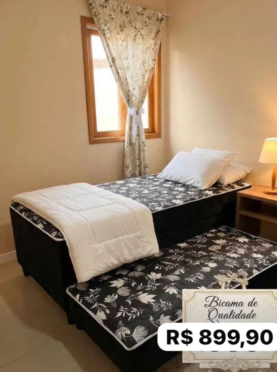 Cama solteiro aprtir 560,00