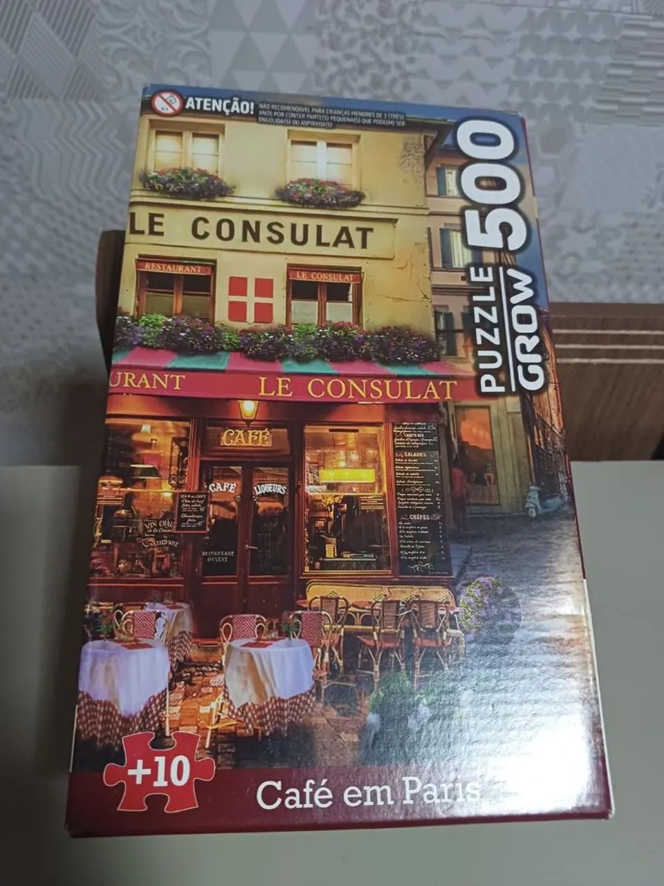 Quebra-cabeça café em Paris, lindo!! - Foto 2