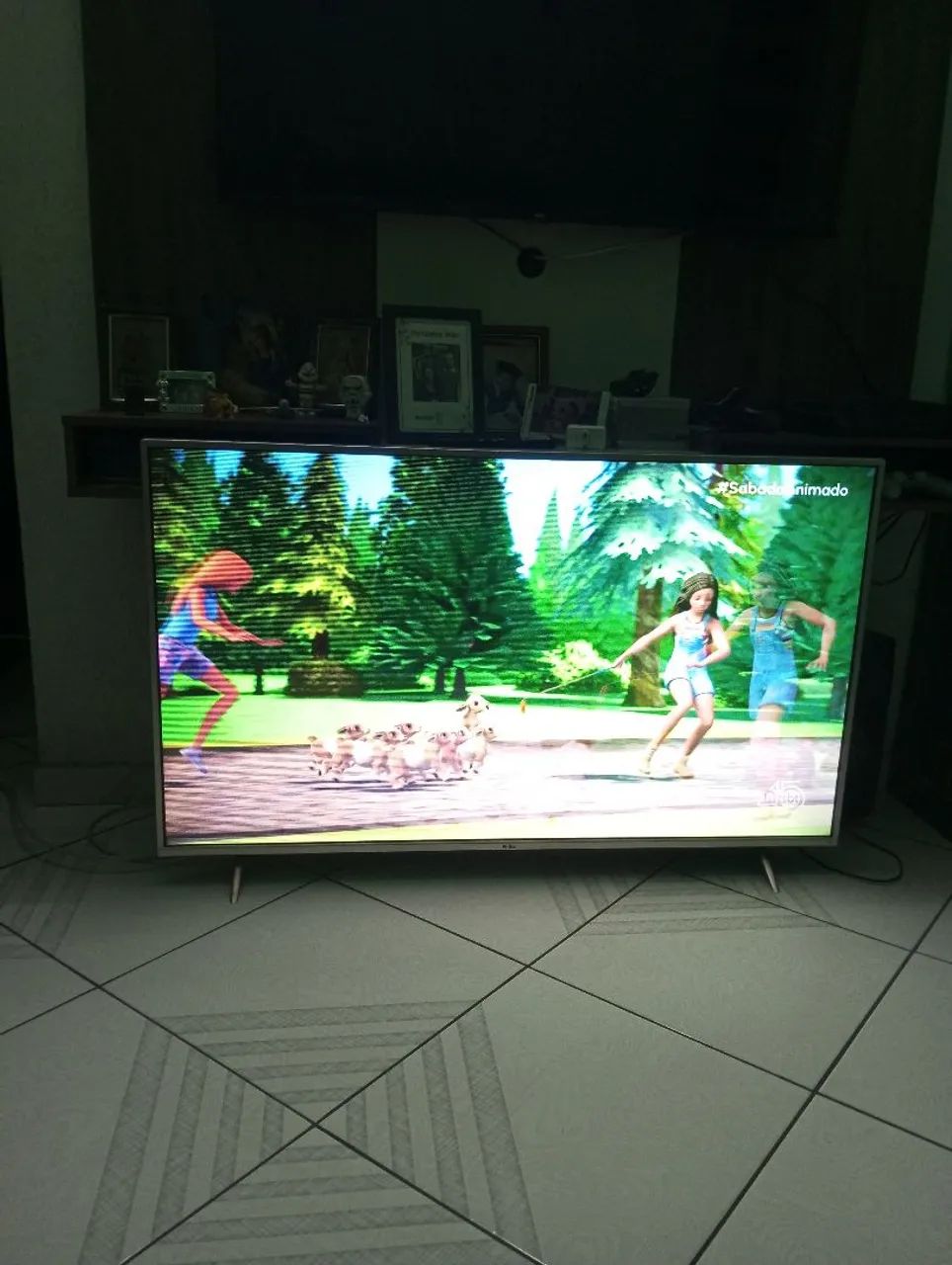 TV Philco 55 polegadas ultra HD 4k smart completa funcionando perfeitamente 