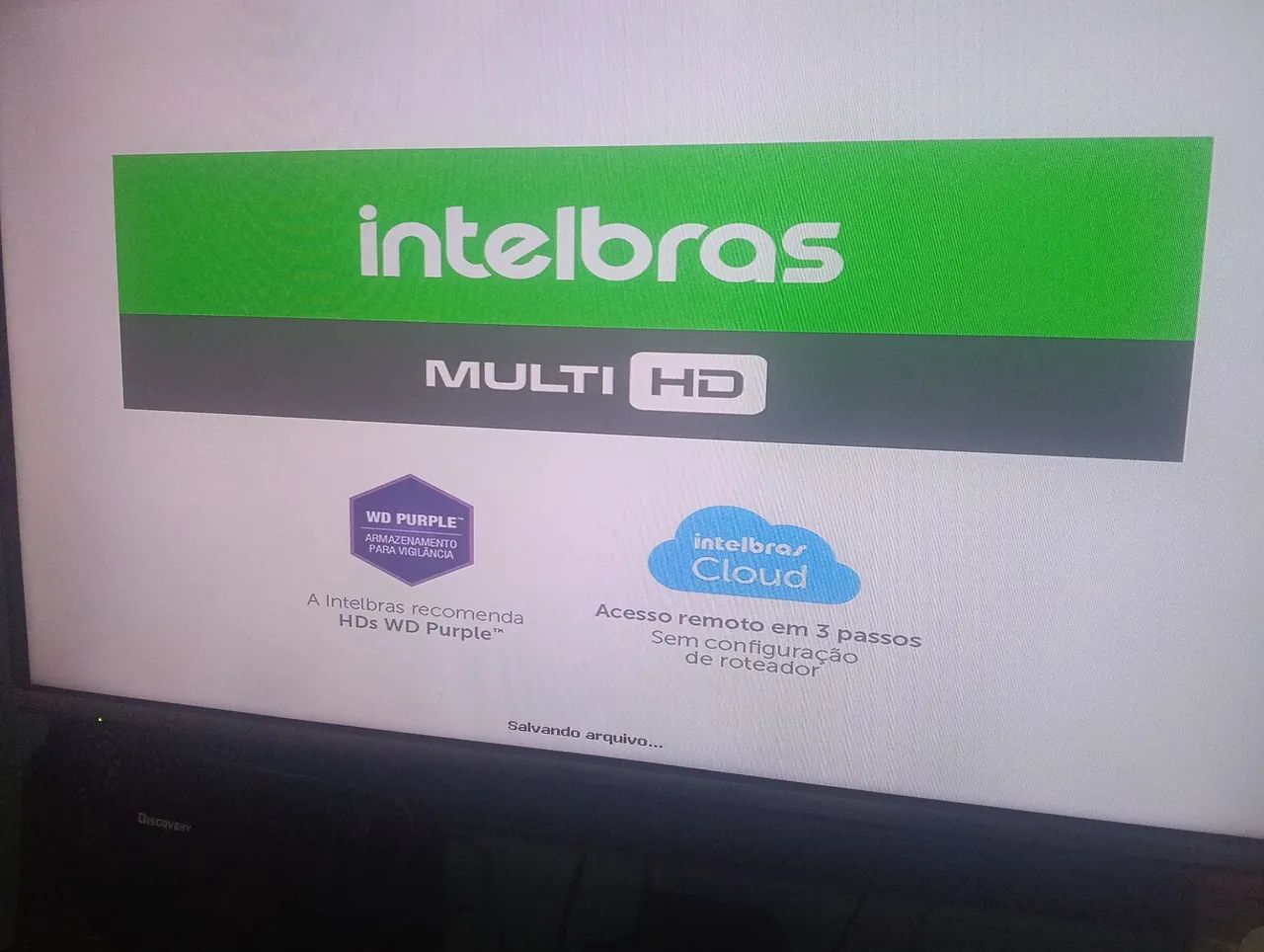 DVR Intelbras MHDX 1008 com HD 1000 gigas - Foto 2