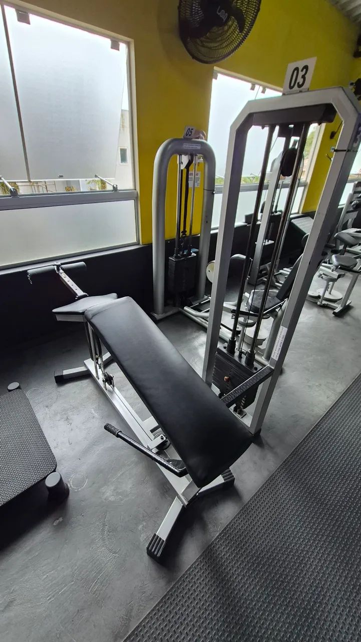 Mesa Flexora musculação 