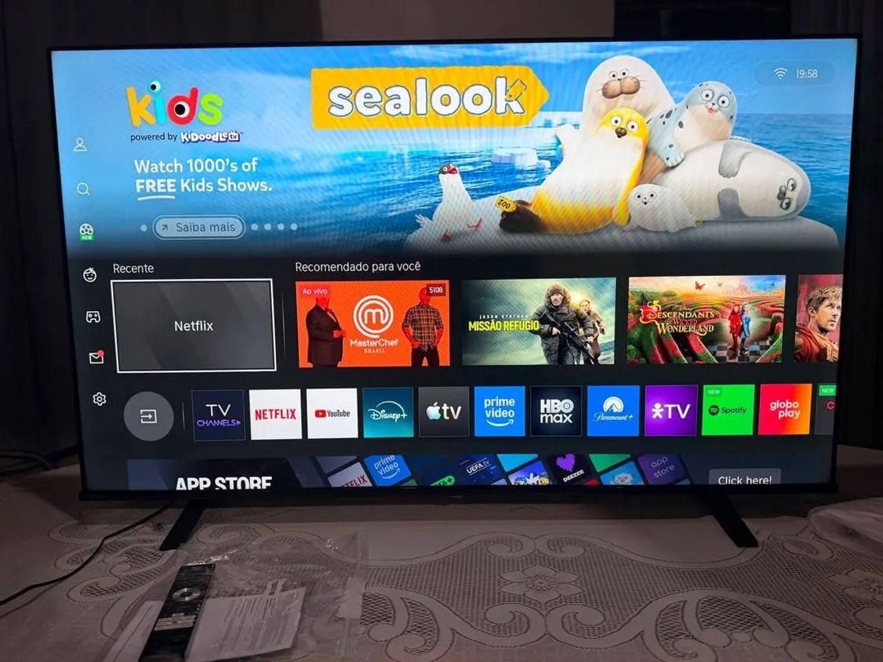 TV de Led 58 polegadas 4k Toshiba - Foto 3