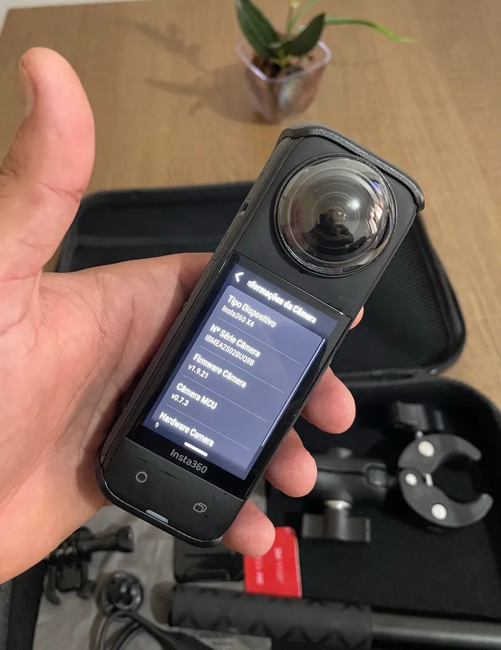 Câmera insta 360x4 - Foto 4