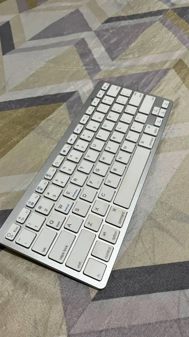 Teclado Bluetooth Universal Sem Fio BK-3001 | Windows, Android, iOS e Mac - Foto 4