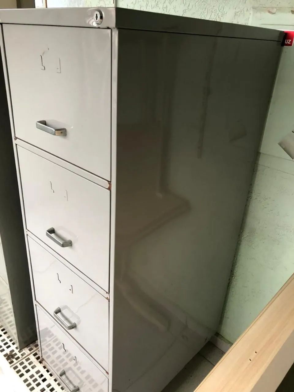 Arquivo em aço com 4 gavetas (Só aço) - Foto 4