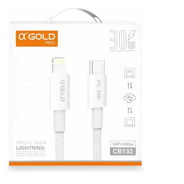 Cabo para celular Iphone lightning tipo-C - Foto 3
