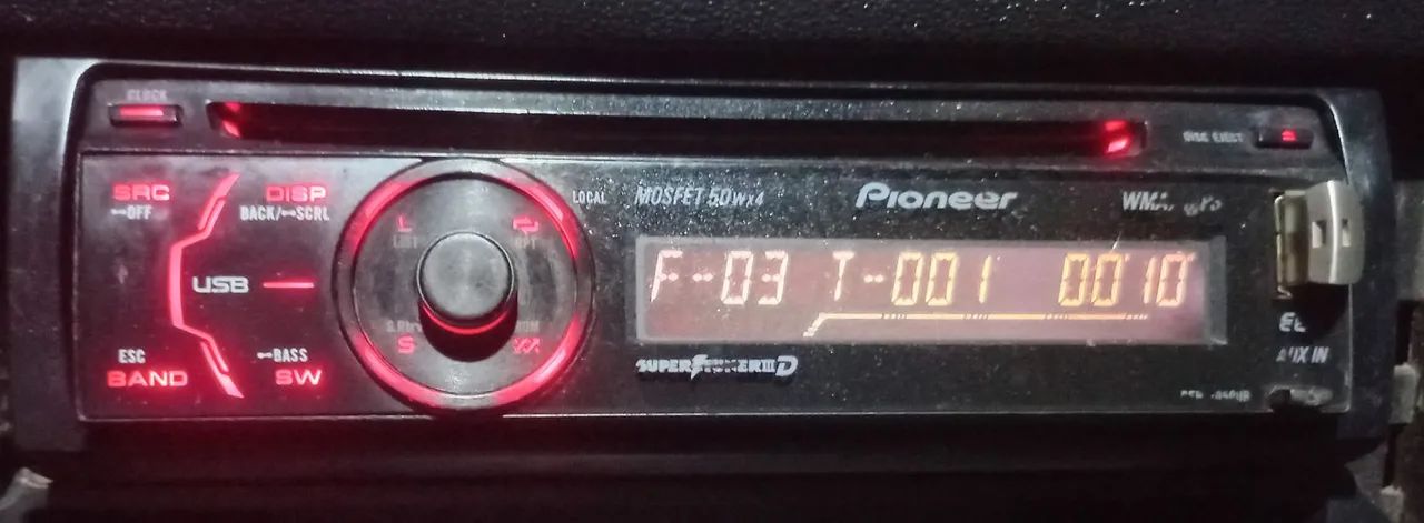 Toca cd pioneer 