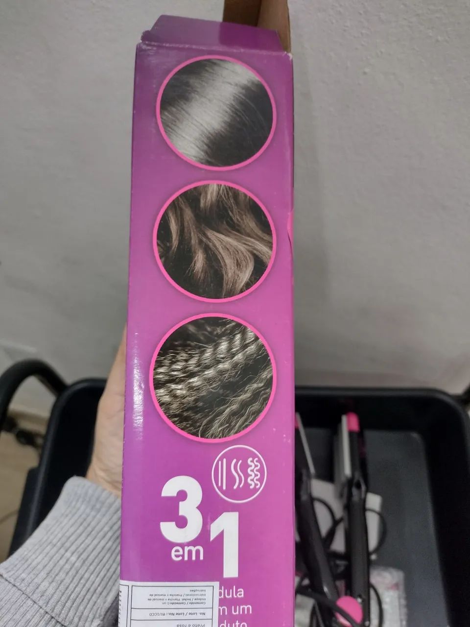 Prancha modeladora 3 em 1  - Foto 5